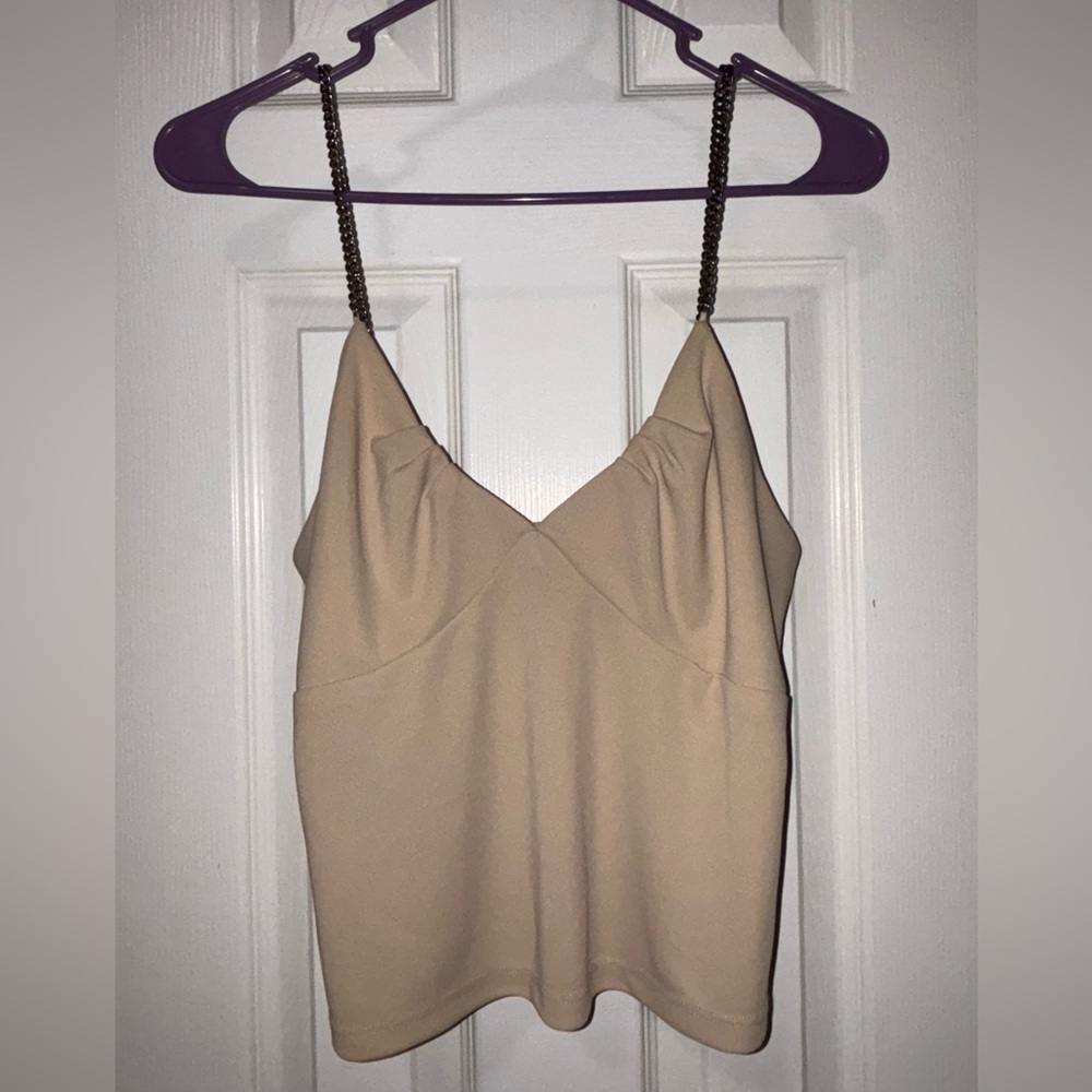 Women's chain Camisole Top sleeveless blouse date night sport party shirt sexy